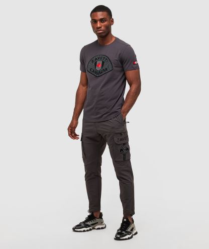 Alessandro Zavetti Gateli Dokuma Pantolon Gri