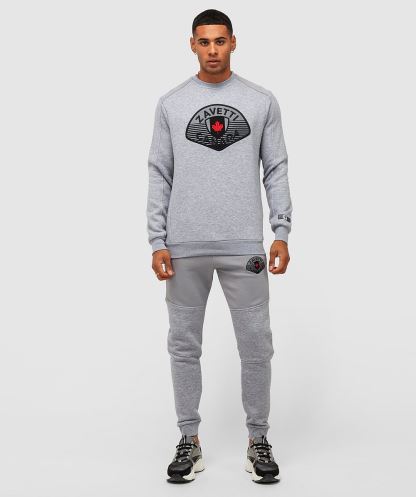 Gri Kırçıllı Botticini 2 Ton Sweatshirt Alessandro Zavetti