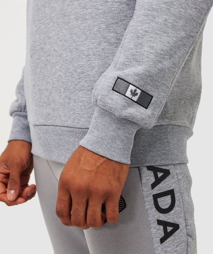 Gri Kırçıllı Botticini 2 Ton Sweatshirt Alessandro Zavetti