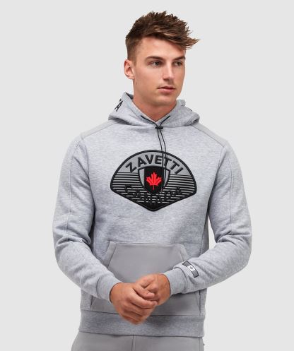 Alessandro Zavetti Botticini Iki Tonlu Tepegöz Kapşonlu Gri Kırçıllı