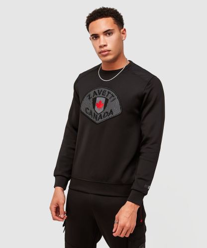 Siyah Levito Sweatshirt Alessandro Zavetti