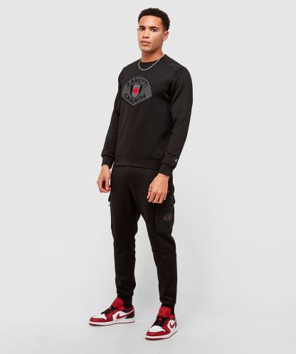 Siyah Levito Sweatshirt Alessandro Zavetti