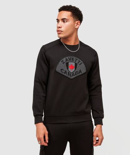 Siyah Levito Sweatshirt Alessandro Zavetti