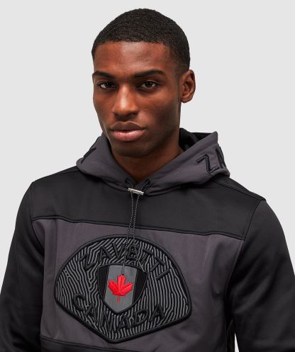 Rivelini Tepegöz Kapşonlu Simsiyah Alessandro Zavetti