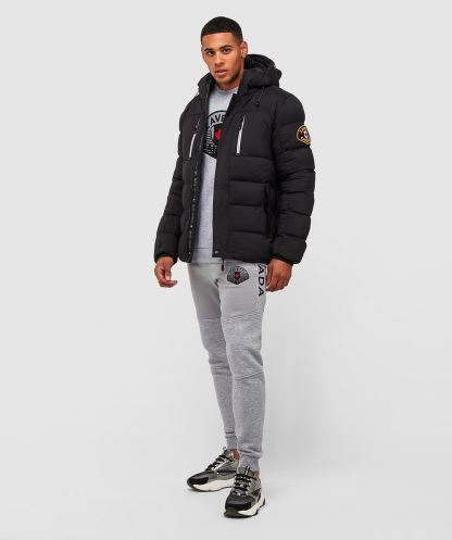 Atlin şişme Ceket Alessandro Zavetti Siyah