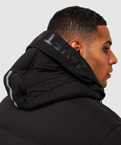 Atlin şişme Ceket Alessandro Zavetti Siyah