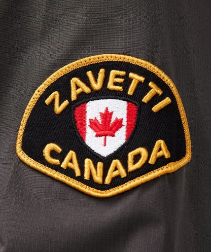 Alessandro Zavetti Simsiyah Alvini Rüzgarlık Ceketi