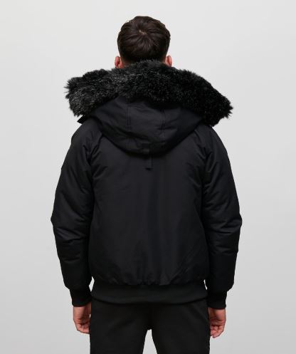 Alessandro Zavetti Obella Reflektörlü Parka Siyah