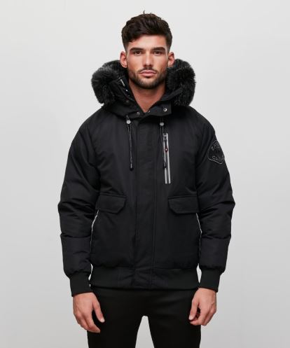 Alessandro Zavetti Obella Reflektörlü Parka Siyah