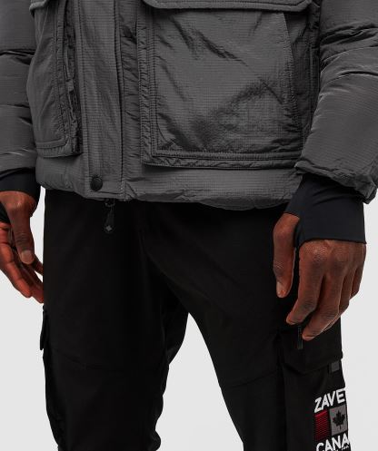 Siyah Donevan şişme Mont Alessandro Zavetti