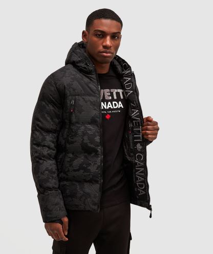 Alessandro Zavetti Jet Siyah Malvini 2.0 Yansıtıcı şişme Ceket