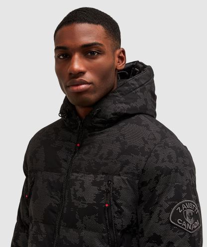 Alessandro Zavetti Jet Siyah Malvini 2.0 Yansıtıcı şişme Ceket