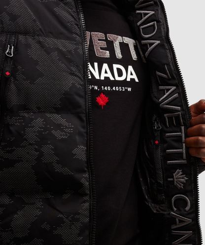 Alessandro Zavetti Jet Siyah Malvini 2.0 Yansıtıcı şişme Ceket