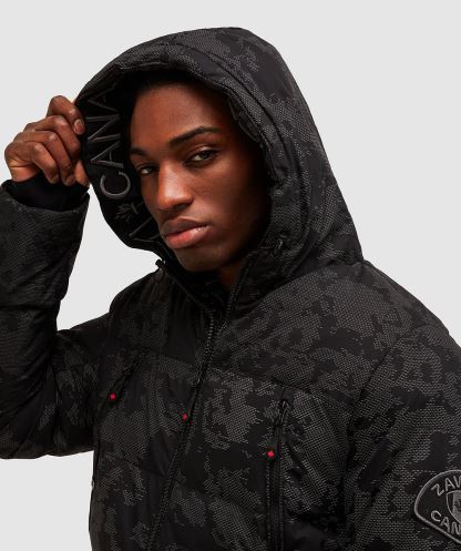 Alessandro Zavetti Jet Siyah Malvini 2.0 Yansıtıcı şişme Ceket