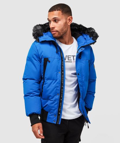 Alessandro Zavetti Aylmer Kirpi Kürk Kapşonlu Bomber Ceket Asfalt