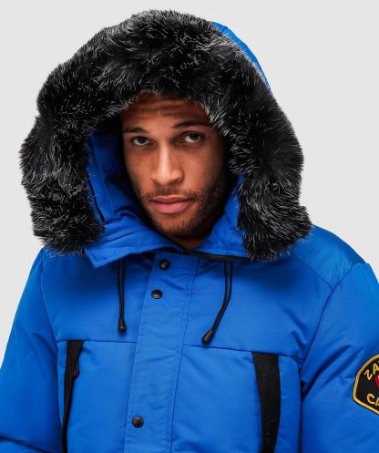 Alessandro Zavetti Aylmer Kirpi Kürk Kapşonlu Bomber Ceket Asfalt