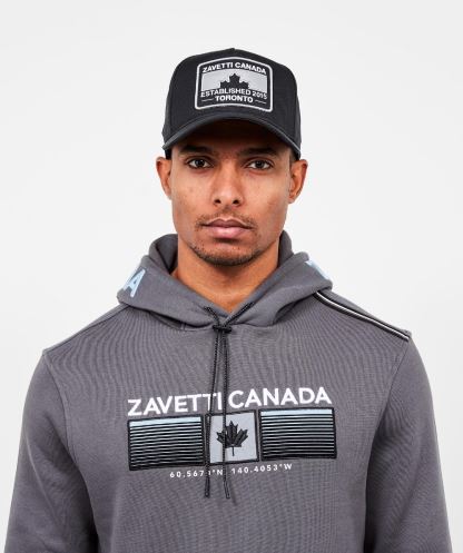 Alessandro Zavetti Siyah Rovelli şapka