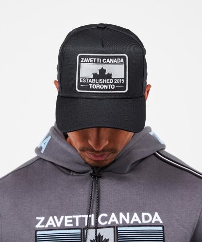 Alessandro Zavetti Siyah Rovelli şapka