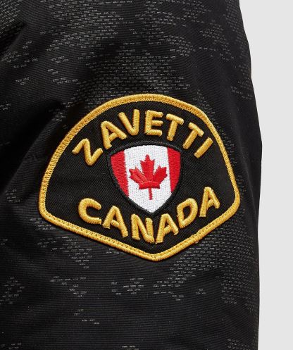 Simsiyah Alessandro Zavetti Aylmer Yansıtıcı Kirpi Kürk Kapşonlu Bomber Ceket