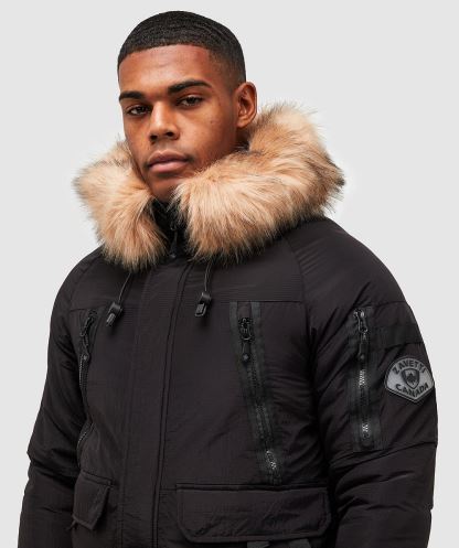 Siyah Carrick Kirpi Bomber Ceket Alessandro Zavetti