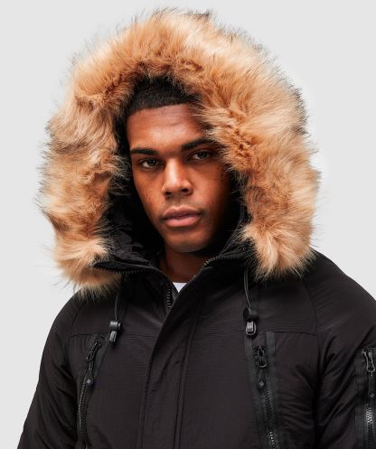 Siyah Carrick Kirpi Bomber Ceket Alessandro Zavetti