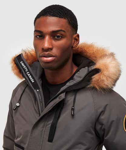 Abelli 2.0 Kapüşonlu Bomber Ceket Alessandro Zavetti Asfalt