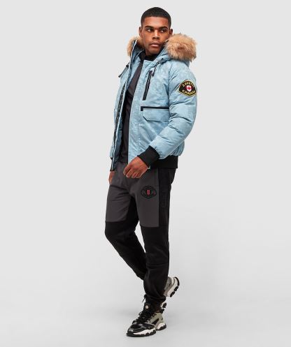 Alessandro Zavetti Ashley Blue Abelli 2.0 Reflektif Bomber Ceket