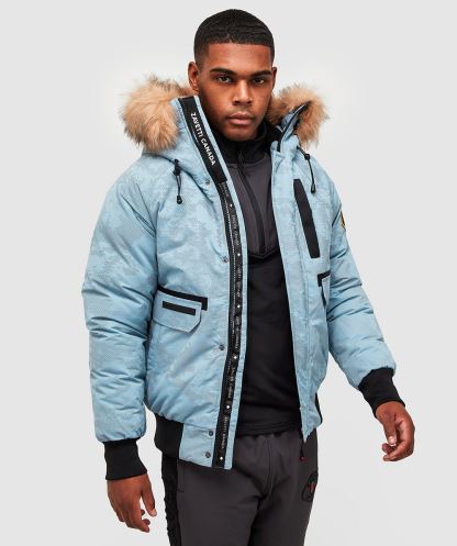 Alessandro Zavetti Ashley Blue Abelli 2.0 Reflektif Bomber Ceket