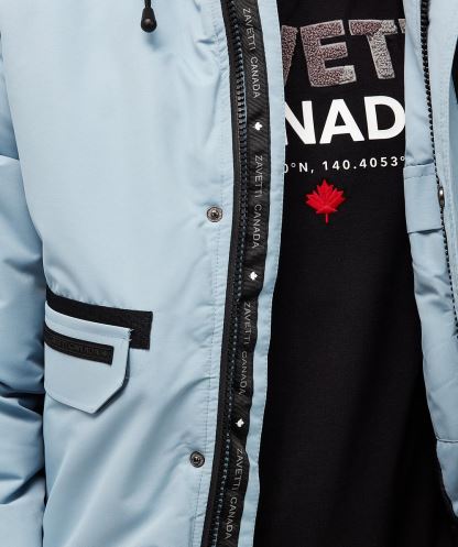 Abelli 2.0 Kapüşonlu Bomber Ceket Beyaz Alessandro Zavetti