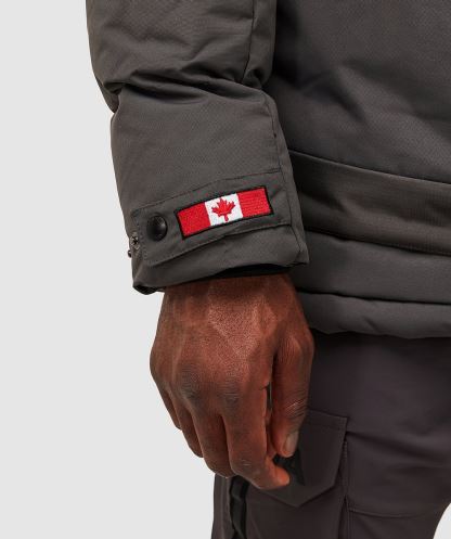 Alessandro Zavetti Gri Coderre Kirpi Parka Ceket