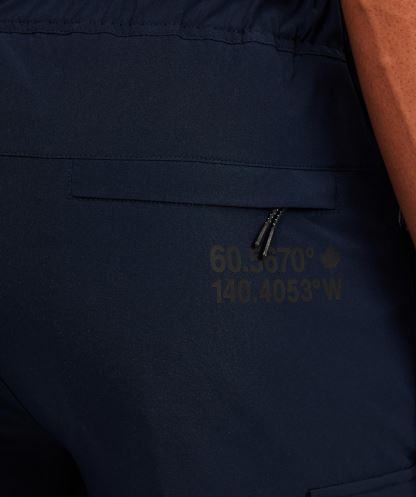 Alessandro Zavetti Lacivert Ovello 2.0 Dokuma Kargo şort