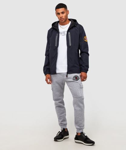 Koyu Lacivert Alessandro Zavetti Alvini Rüzgarlık Ceketi