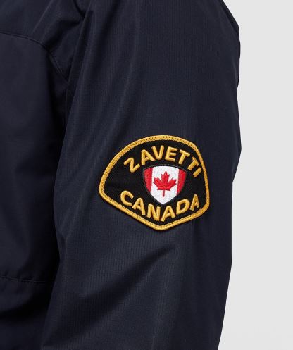 Koyu Lacivert Alessandro Zavetti Alvini Rüzgarlık Ceketi