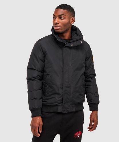 Alessandro Zavetti Siyah Valter Bomber Ceket