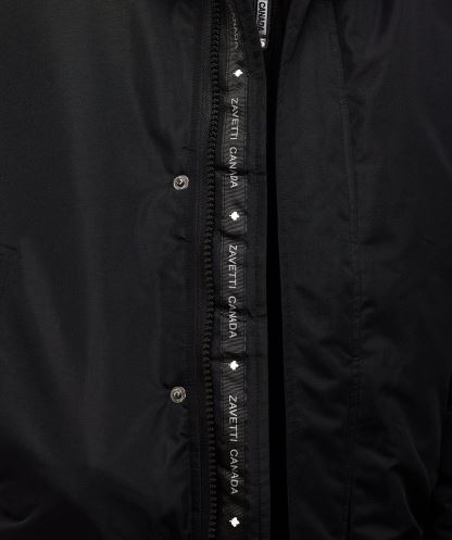 Alessandro Zavetti Siyah Valter Bomber Ceket