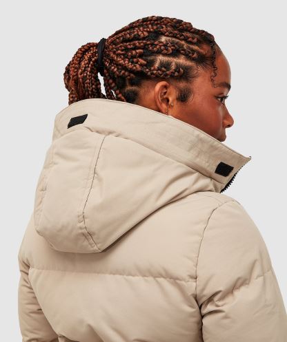 Alessandro Zavetti Kadın Goshawa Kirpi Parka Ceket Siyah