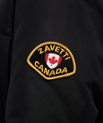 Siyah Alessandro Zavetti Kadın Gabellia Crop Bomber Ceket