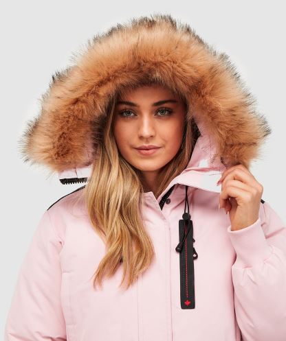 Pembe Kadın Gabellia Crop Bomber Ceket Alessandro Zavetti