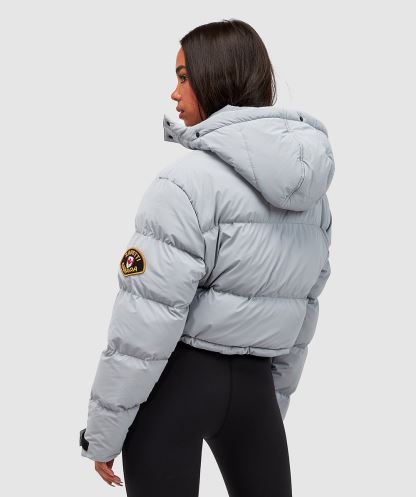 Kadın Bellucci 2.0 Crop Ceket Alessandro Zavetti Grey