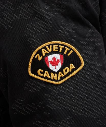 Gabellia Camo Reflektif Bomber Ceket Kadın Siyah Alessandro Zavetti