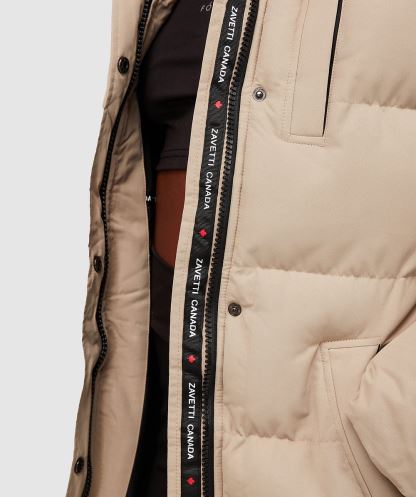 Alessandro Zavetti Stone Kadın Goshawa Kirpi Parka Ceket