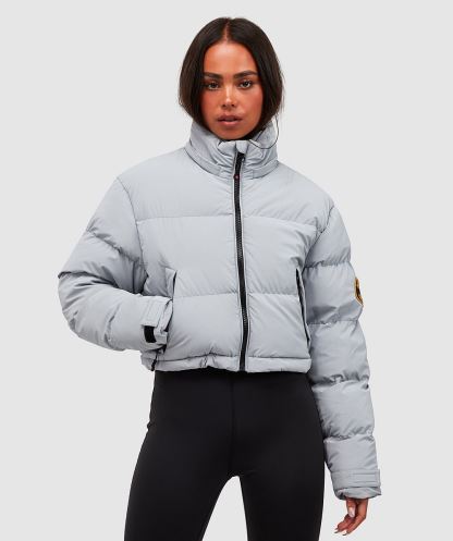 Alessandro Zavetti Kadın Bellucci 2.0 Crop Ceket Siyah