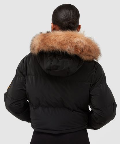 Kadın Bellucci 2.0 Crop Ceket Alessandro Zavetti Kahverengi