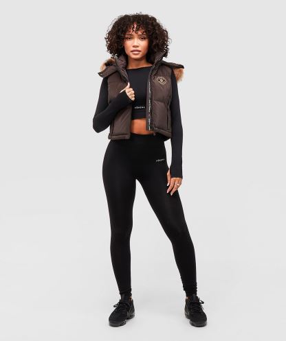 Alessandro Zavetti Kahverengi Kadın Bellucci 2.0 Crop Jile