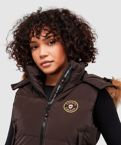 Alessandro Zavetti Kahverengi Kadın Bellucci 2.0 Crop Jile