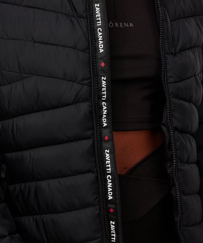 Alessandro Zavetti Giata Kadın Ince Ceket Siyah