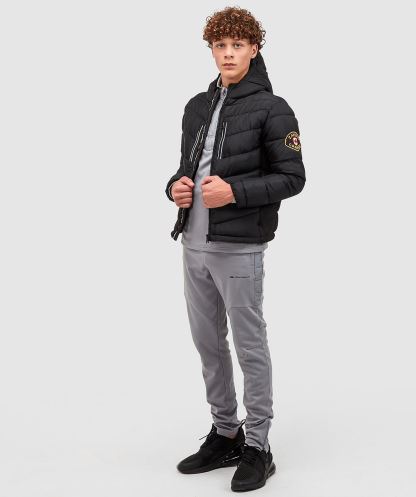 Junior Meslin Hybrid Kirpi Ceket Alessandro Zavetti Siyah özel