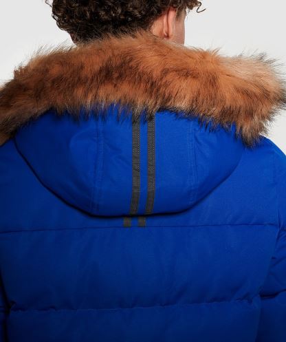 Junior Oshawa 3.0 Kirpi Parka Ceket Siyah Alessandro Zavetti