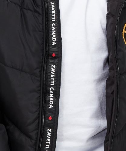 Kreş Telso Hibrit şişme Ceket Alessandro Zavetti Siyah özel